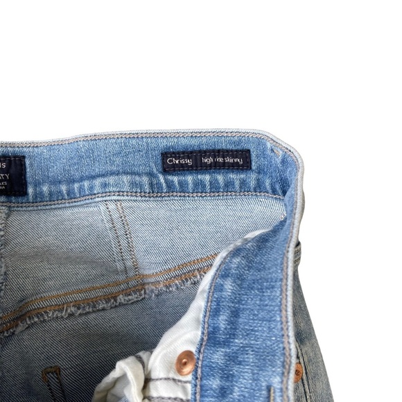 Citizens of Humanity Women’s Light Wash Chrissy High Rise Skinny Jeans - Picture 5 of 9